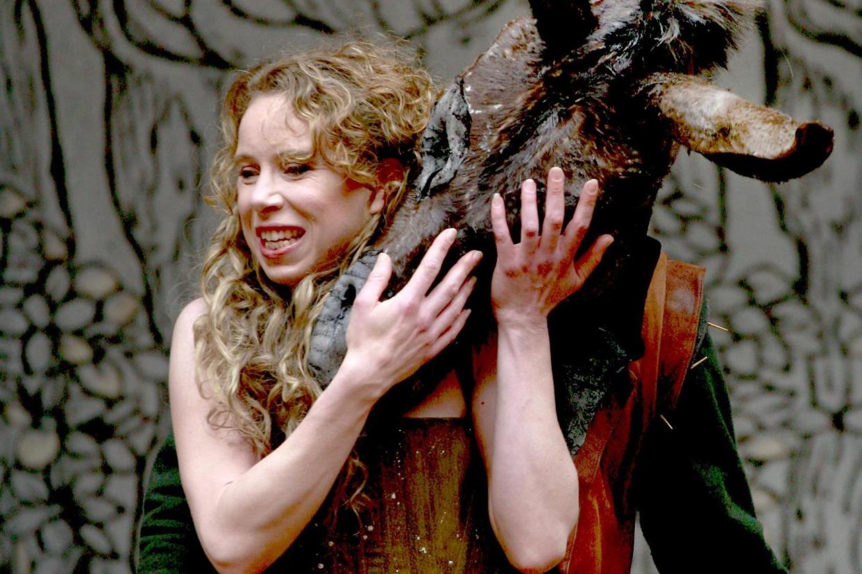 Terry as Titania in Dominic Dromgoole’s production of A Midsummer Night’s Dream