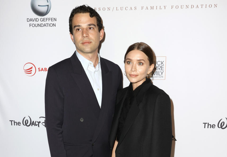 Louis Eisner and Ashley Olsen. Photo by Frazer Harrison/Getty Images