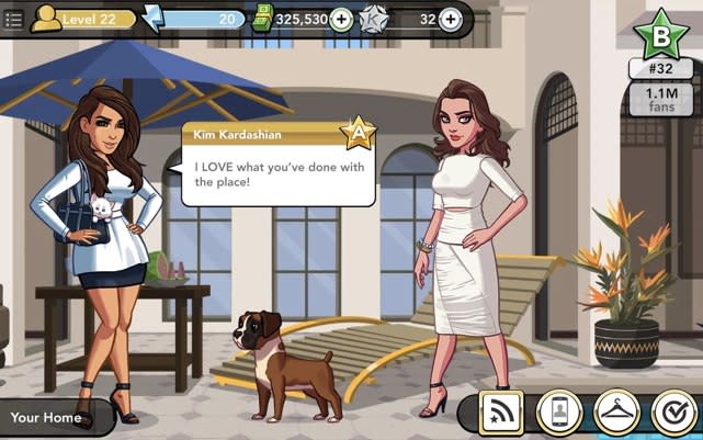 kim kardashian screenshot