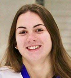 Leominster girls' hockey all-star Rachel Simkewicz.