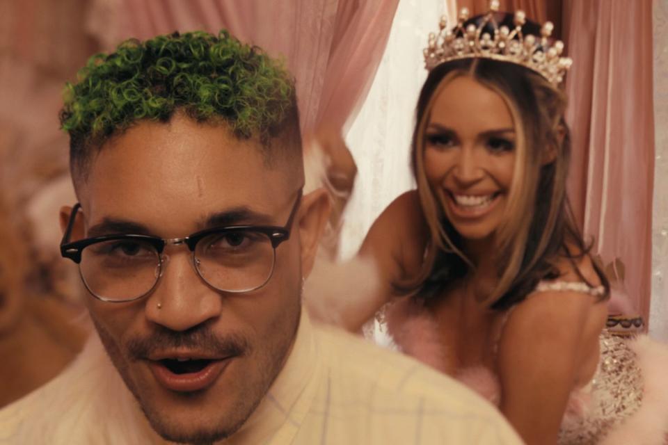 <p>YouTube/Bryce Vine</p> Bryce Vine and Scheana Shay