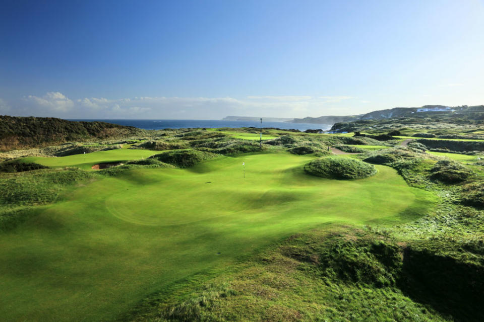 Royal Portrush golf club course picture