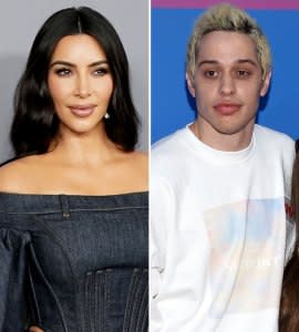 Kim Kardashian 'Lights Up' Around 'Down to Earth' Pete Davidson