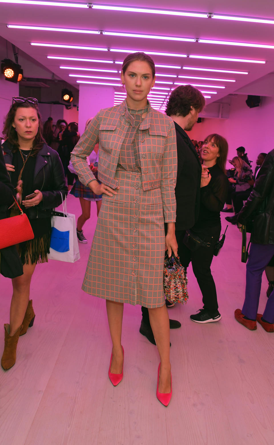 Sabrina Percy at the Bora Aksu September 2019 show at LFW