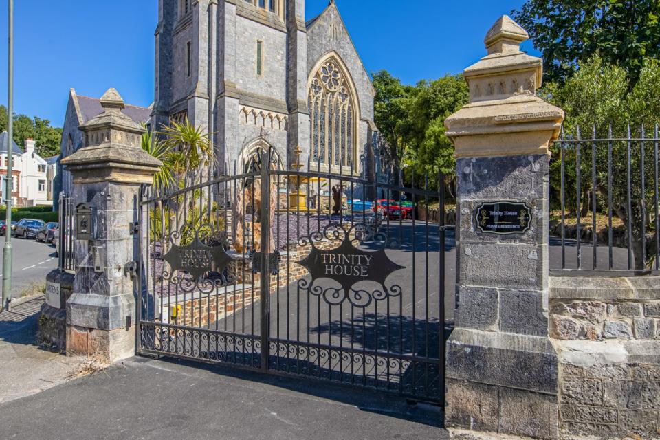The gates to Trinity House