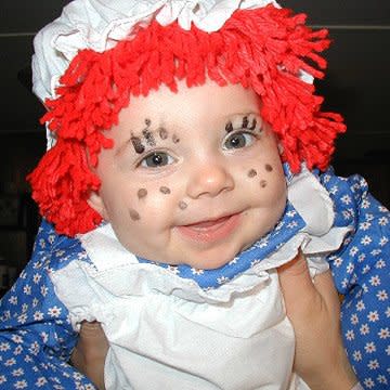 Raggedy Ann Baby Costume