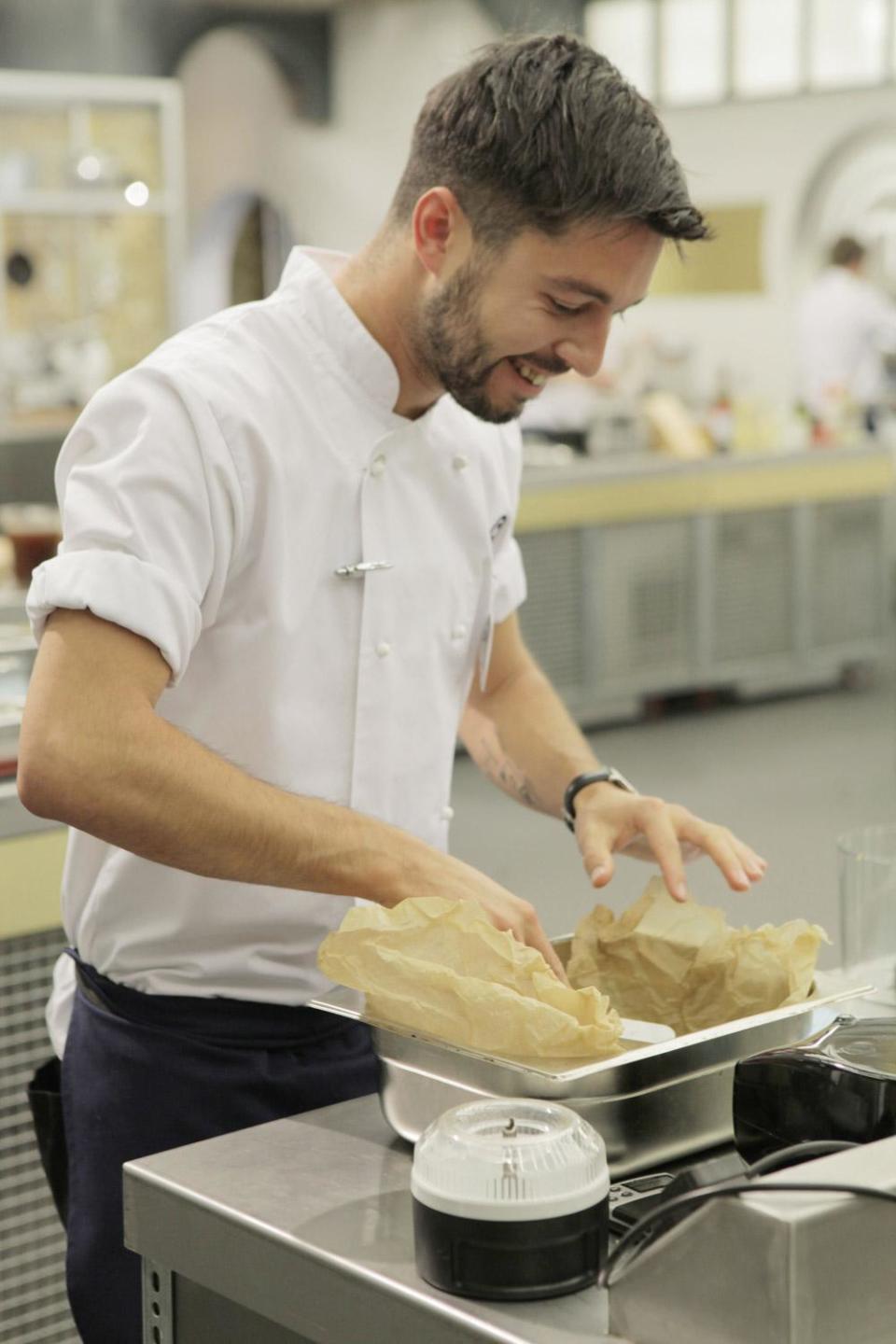 Matt Campbell appearing on MasterChef last year (Shine TV/PA)