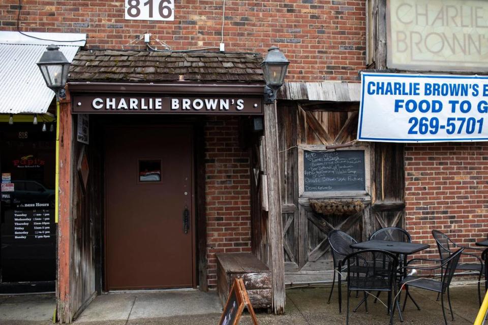 A restaurant and bar has been at this location on Euclid Avenue for 50 years. It opened first in 1973 as The Rusty Nail then because Charlie Brown’s a few years later. And it’s been virtually the same ever since.