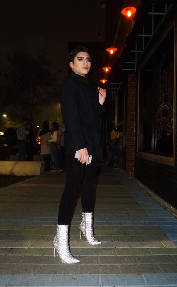 Ben Rios says a nightclub in Corpus Christi, Texas wouldn’t allow him inside because he was wearing women’s shoes. The nightclub says that’s not true. (Photo: Facebook/Ben Rios)