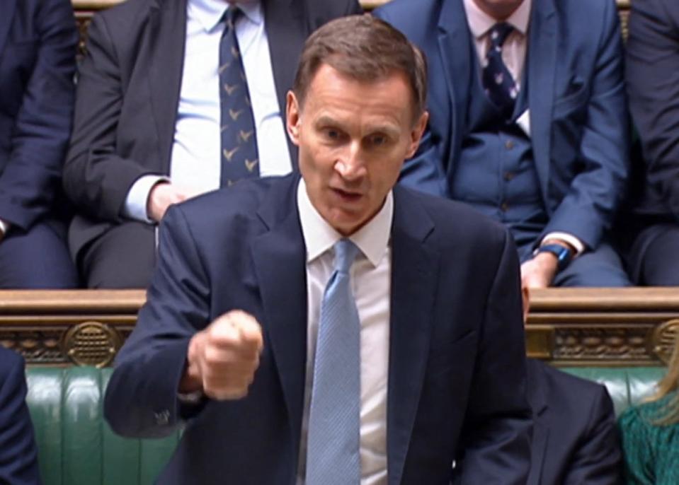 Jeremy Hunt says a new ‘fairer, residency-based system’ would be introduced (PRU/AFP via Getty Images)