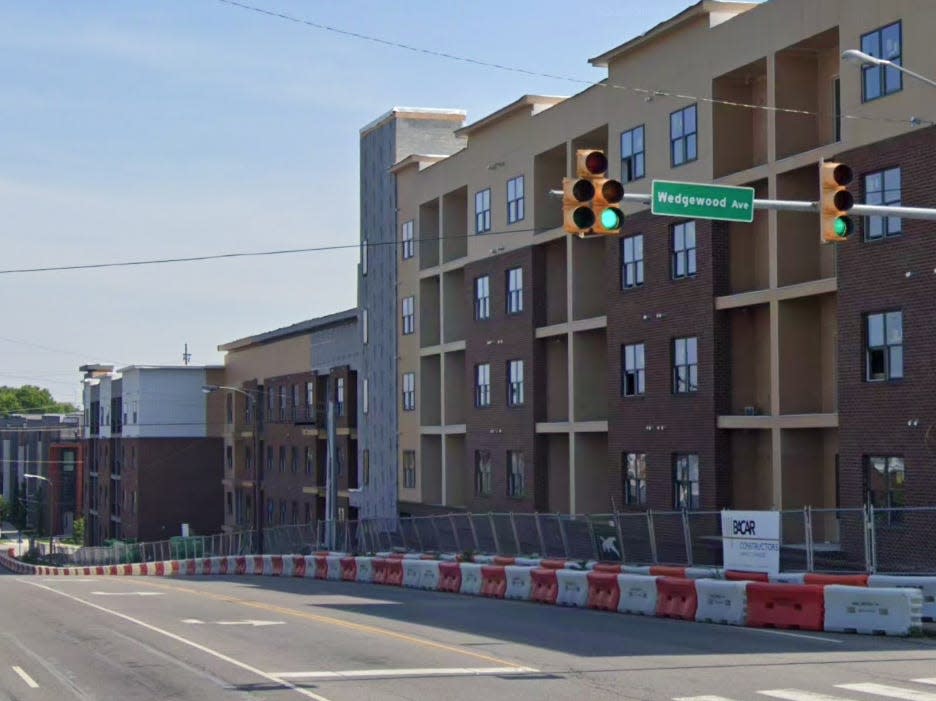 Wedgewood Avenue in Nashville, where Dolly Parton met her husband.