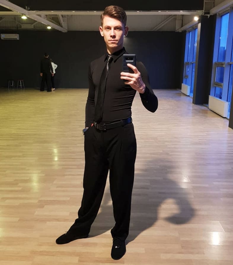 Nazar Shashkov in March 2019.  (@mariupol_dancesport / Instagram)