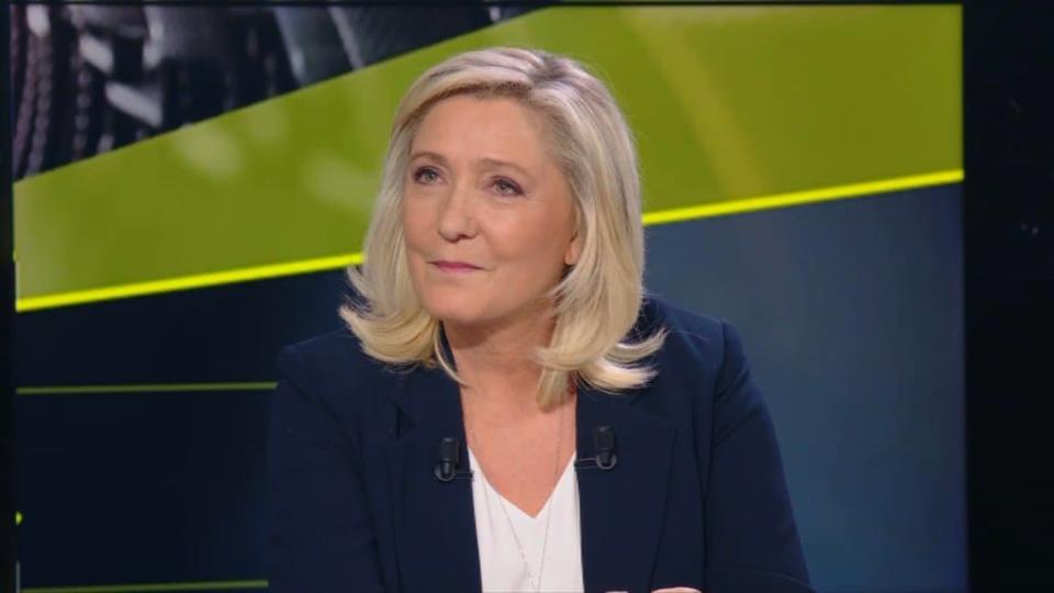 Marine Le Pen le 11 mars 2021 - BFMTV