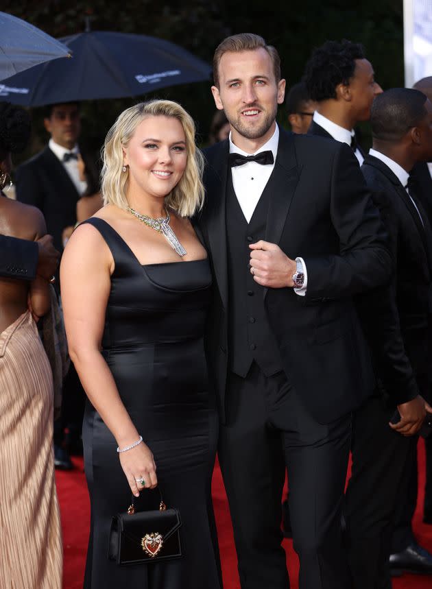 Harry Kane and Katie Kane  (Photo: Mike Marsland via Getty Images)