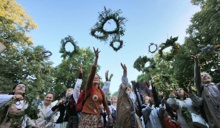 Lithuania was the last nation in Europe to be converted to Christianity at the end of the 14th century and many people are still deeply attached to pagan customs