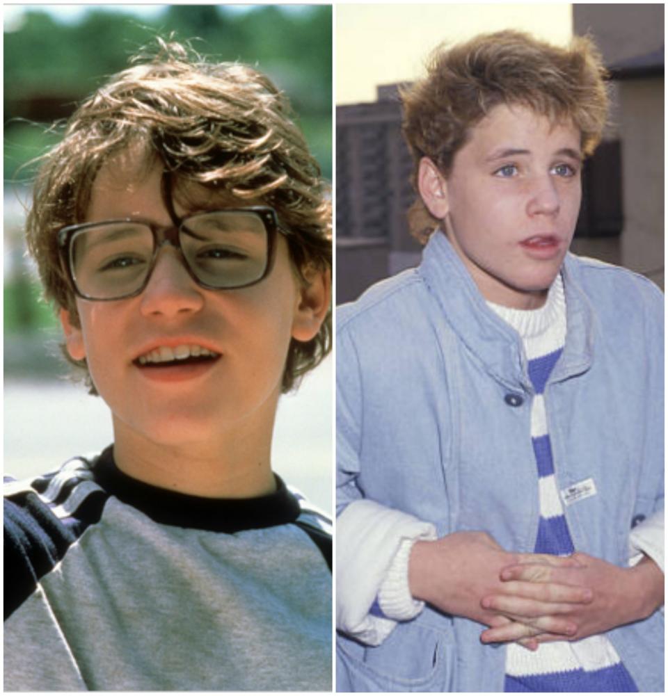 Corey Haim se convirtió en actor a los 10 años.