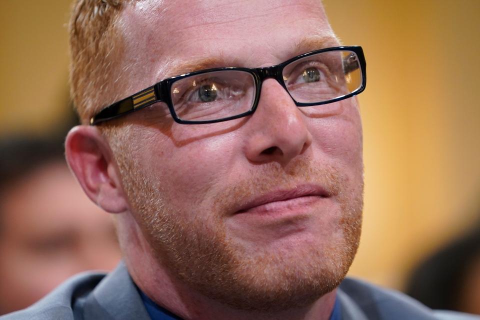 Steven Ayres waits to testify at a public hearing on July 12, 2022 in Washington DC before the House committee to investigate the January 6 attack on the U.S. Capitol. Ayres has acknowledged that the day before the Capitol riot, he drove to Washington, D.C. to protest the certification of the 2020 presidential election results.