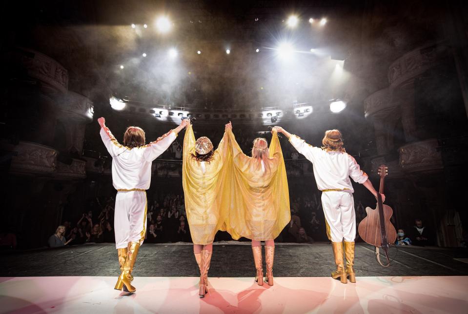 Mania: The ABBA Tribute, hailed as the number one touring ABBA tribute act, brings the magic of Sweden's iconic band to Taft Theatre on Tuesday night.