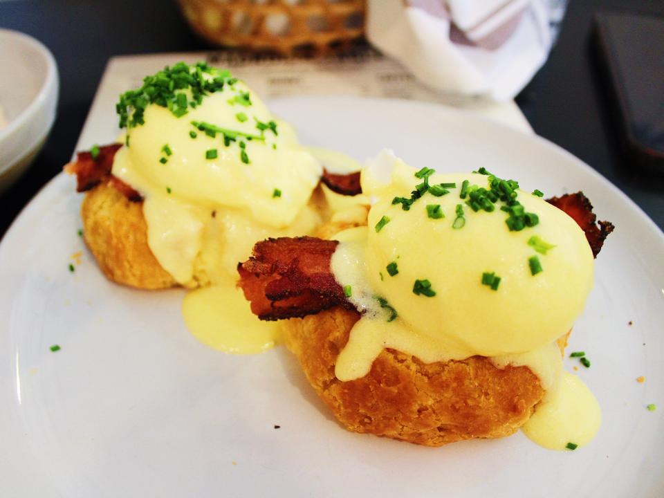 magnolia table eggs benedict