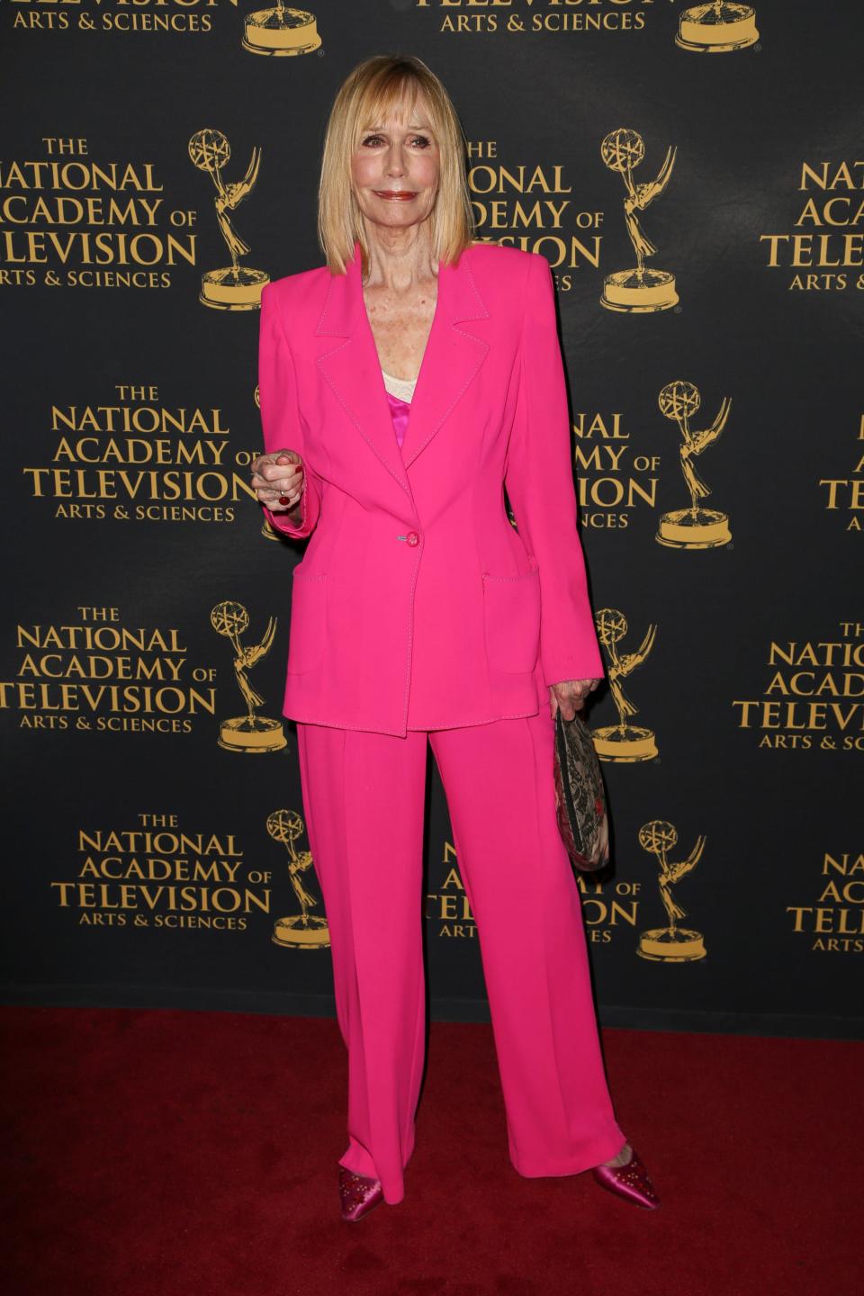 Sally Kellerman arrives at the 2015 Daytime Creative Arts Emmy Awards at The Universal Hilton on Friday, April 24, 2015, in Universal City, Calif.