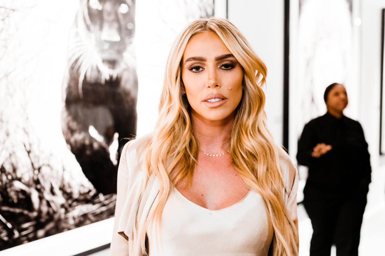 WEST HOLLYWOOD, CALIFORNIA - JUNE 13: Petra Ecclestone attends the Maddox Gallery Los Angeles Presents: 