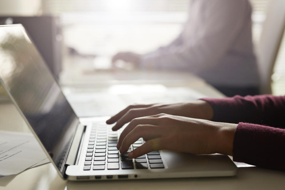 <em>Declining – academics at Cambridge University have noticed students’ handwriting is declining as they rely on laptops and tablets to take notes (Picture: Getty)</em>