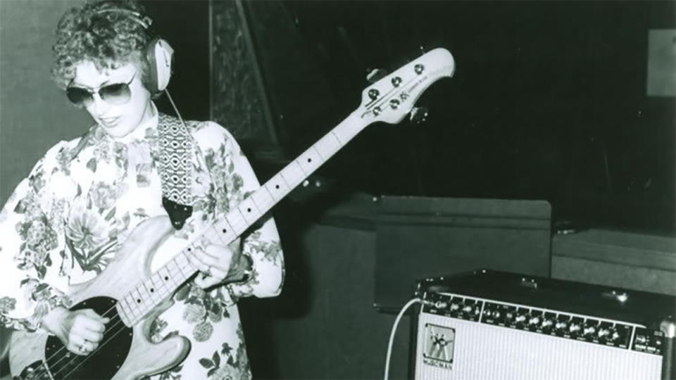 Carol Kaye playing a Music Man StingRay bass