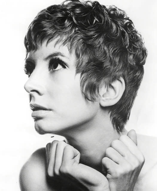 <b>A Grecian goddess </b><br><br> Vidal Sassoon's 'Greek Goddess' hairstyle was hugely popular in its day and was worn by famous actresses including Shani Wallis.