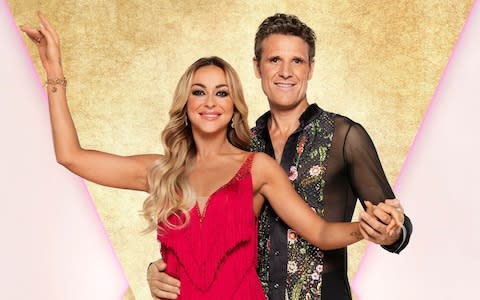 James Cracknell and Luba Mushtuk were the first couple to be voted off in Strictly Come Dancing 2019  