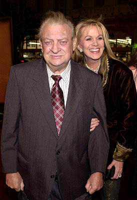 Rodney Dangerfield and wife Joan at the Hollywood premiere of Warner Brothers' The Majestic
