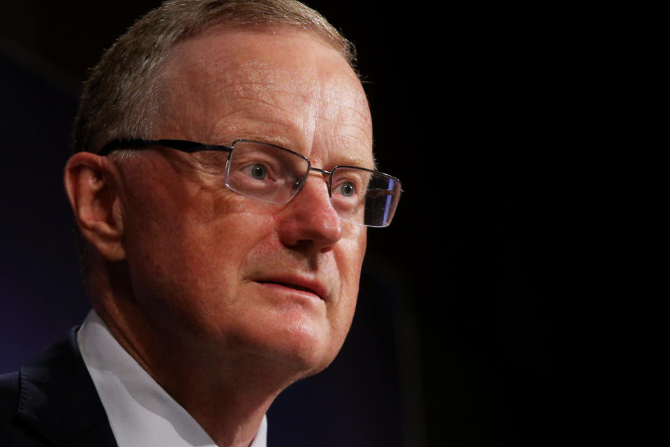 Reserve Bank governor Philip Lowe addresses the National Press Club.