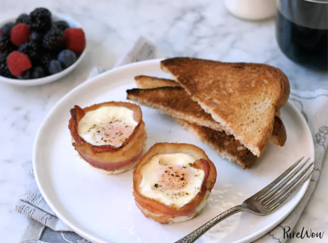 Bacon-Wrapped Eggs