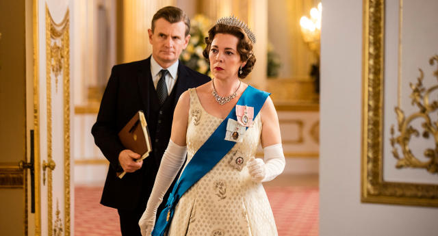 Olivia Colman as Queen Elizabeth II in The Crown S3. (Netflix)