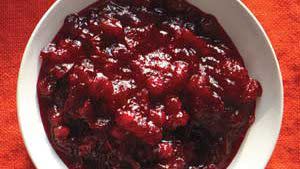 Bourbon-Cranberry Compote