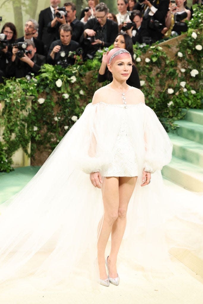 Michelle Williams attends the 2024 Met Gala