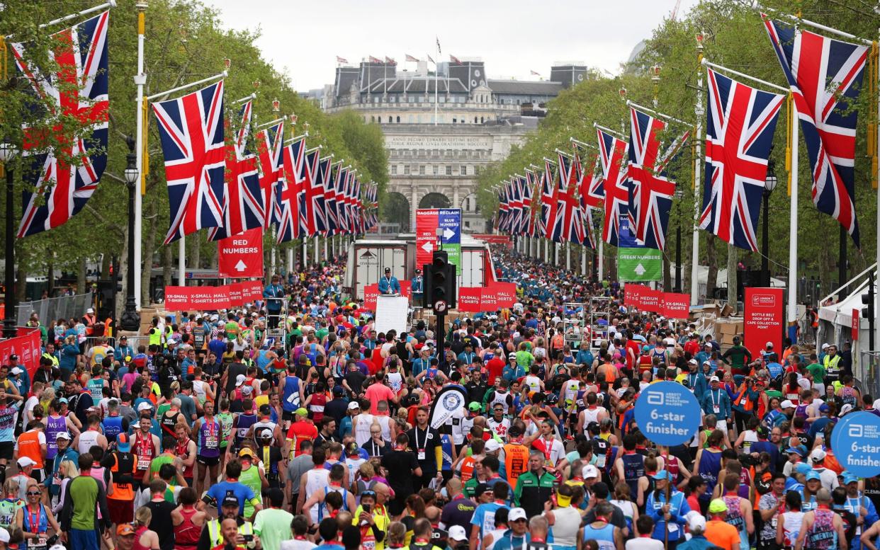 Runners can complete this year's London Marathon from wherever they are in the world - John Patrick Fletcher/Getty Images Contributor