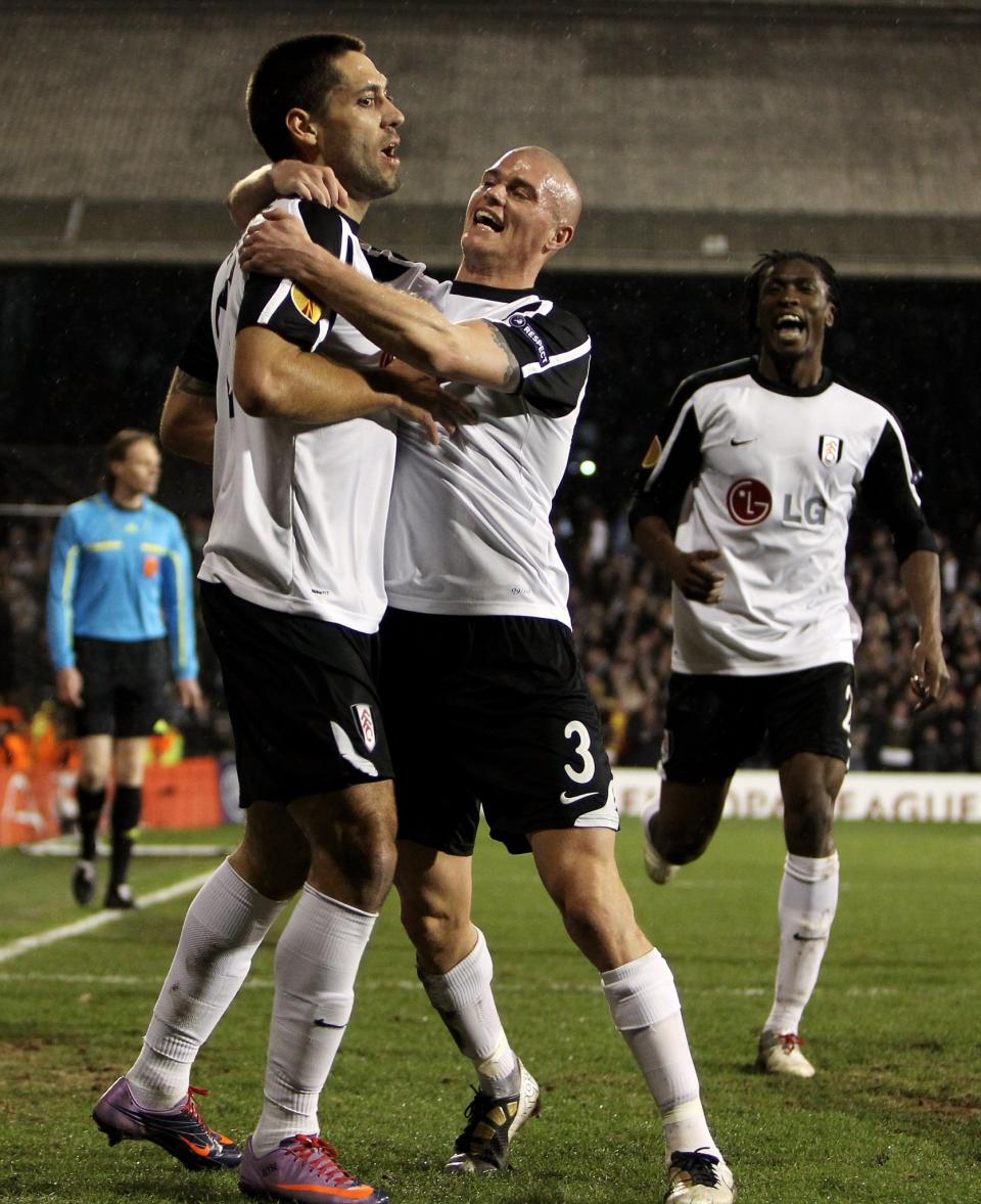 <p>March 18, 2010 Fulham 4 (5) Juventus 1 (4)<br> Roy Hodgson’s Fulham were up against it entering the last-16 quarter-final against Juventus. Having been outplayed in Turin, Dickson Etuhu’s deflected strike gave them a precious away goal in a 3-1 defeat.<br> Facing a two-goal deficit at Craven Cottage, things went from bad to worse almost instantly as David Trezeguet seized upon some sluggish defending to slot beyond Mark Schwarzer and put Juventus 4-1 up on aggregate after just two minutes.<br> Cue the comeback. Bobby Zamora slammed home on ten minutes, Fabio Cannavaro was sent off shortly after, and Zoltan Gera scored before the break to make the score 3-4 on aggregate.<br> Gera converted a penalty shortly after the break to level the tie, before Clint Dempsey’s sublime chip won it for the hosts with eight minutes remaining. Jonathan Zebina was sent off in injury time for lashing out at Damien Duff. </p>