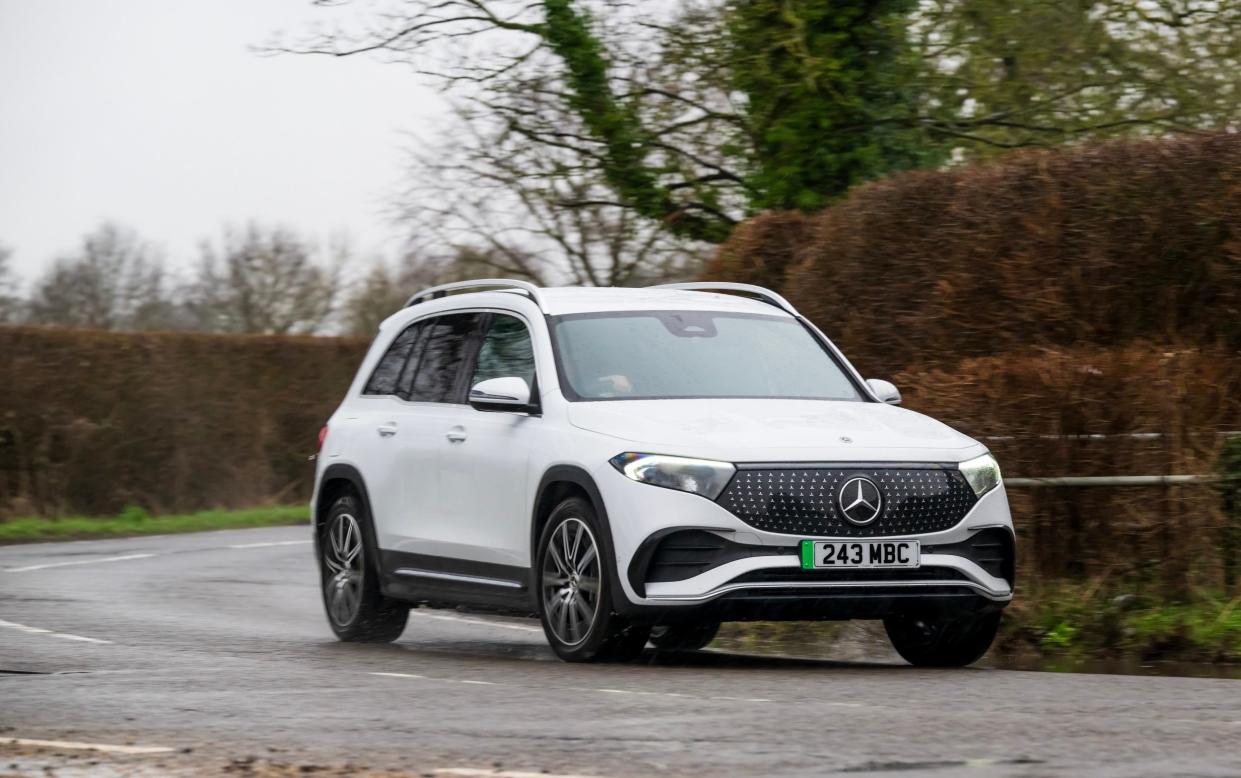 The Mercedes-Benz EQB is one of the few electric cars available with seven seats