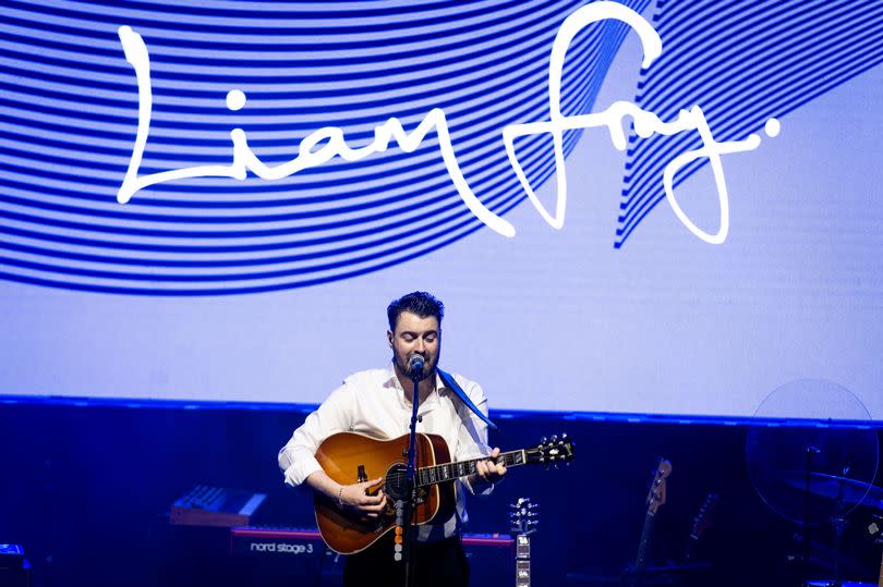 Courteeners’ frontman Liam Fray performed on the night