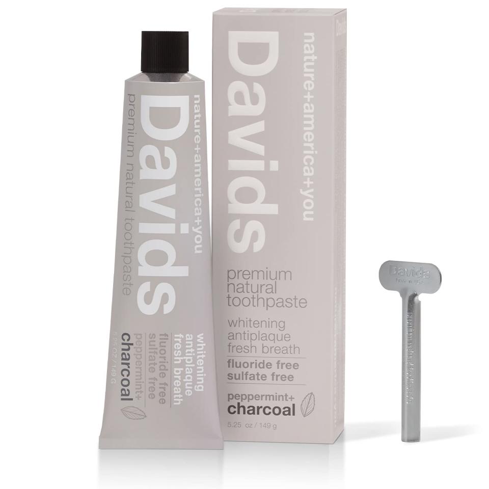 best charcoal toothpaste davids natural