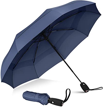 Repel Windproof Travel Umbrella. Image via Amazon.