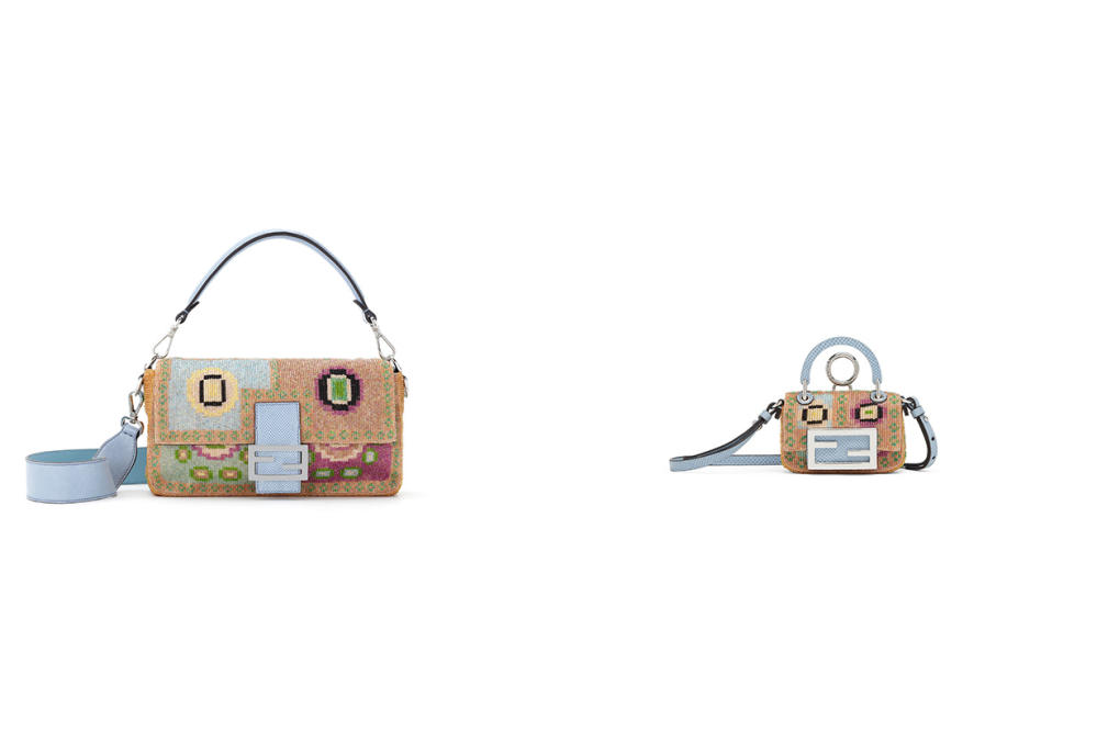 taetae様専用 FENDI DUO BAGUETTE 箱、タグあり バッグ ショルダー