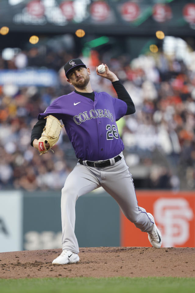 Rockies' Austin Gomber, so good at Coors Field last year, roughed up by Cubs