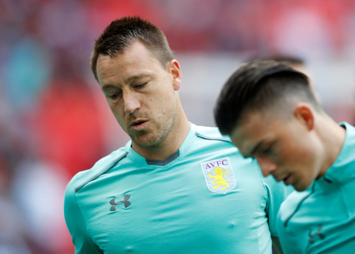 Awkward: Footballer John Terry: REUTERS