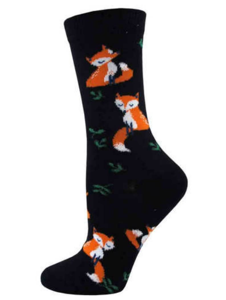 foxes all over socks