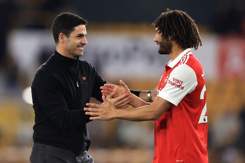 Mikel Arteta is a huge fan of Mohamed Elneny