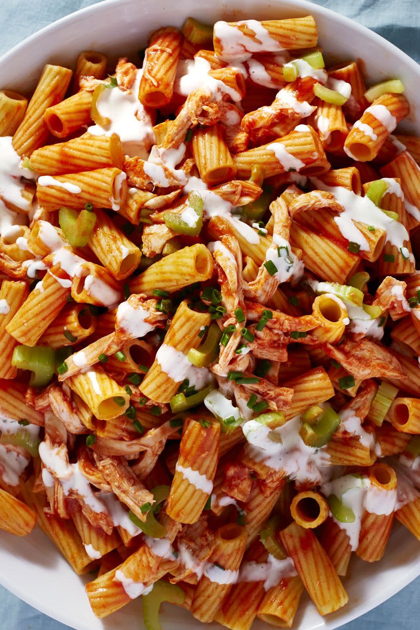 Buffalo Chicken Pasta Salad