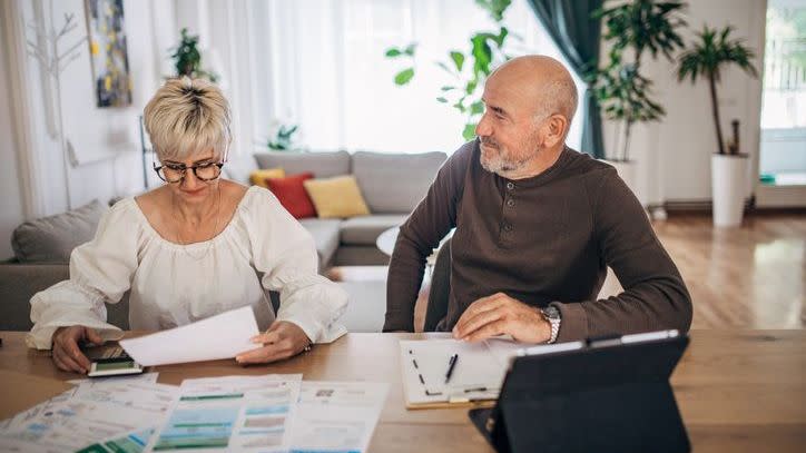 A couple explores their additional sources of income for retirement.