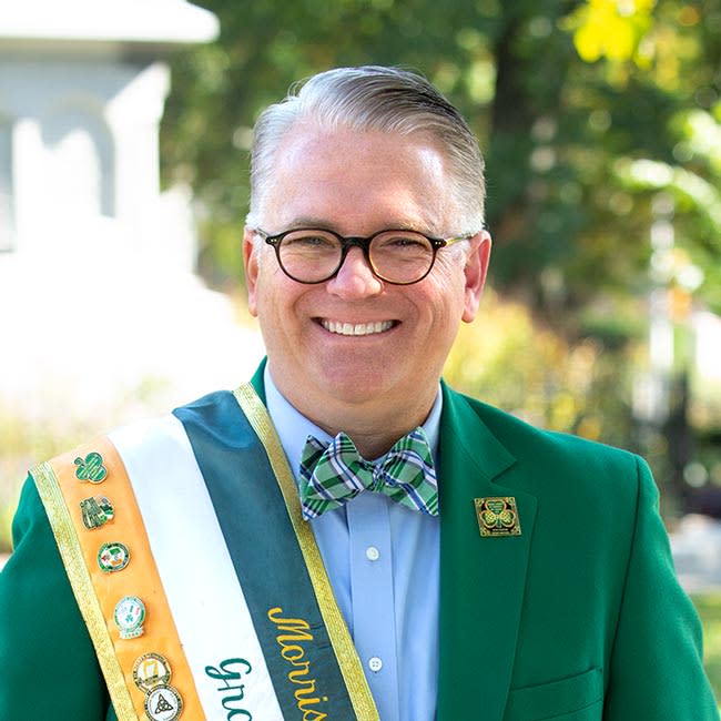 Ryan Dawson, a Mendham realtor and finance chair of the Morris County St. Patrick’s Day Parade Committee, is the grand marshal for this year's parade scheduled for Saturday, March 11, 2023.