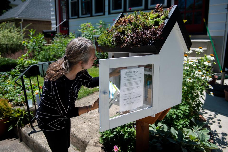 Emily Paull runs the book club affiliated with Suburban Jungle in Collingswood, NJ.